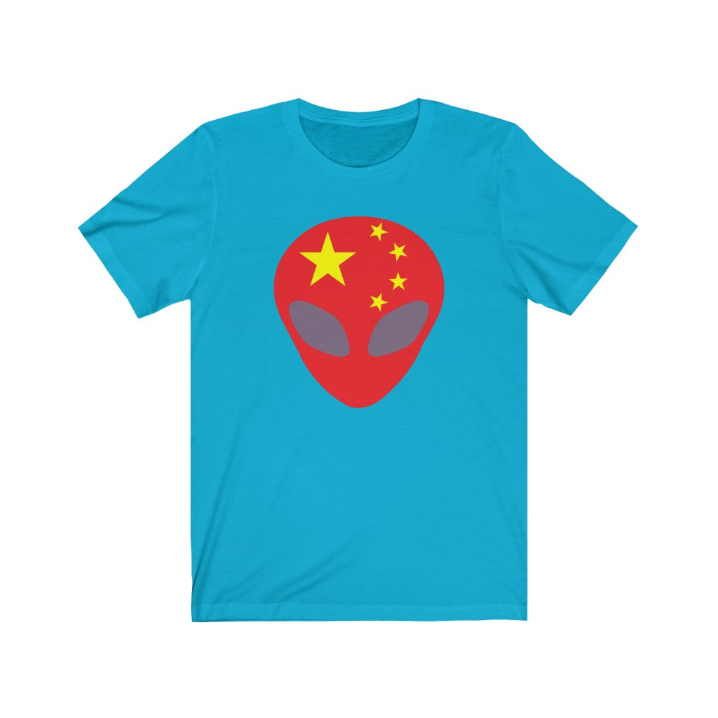 China Alien Flag Premium Tee - Unisex