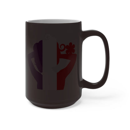 France Lady Color Changing Mug