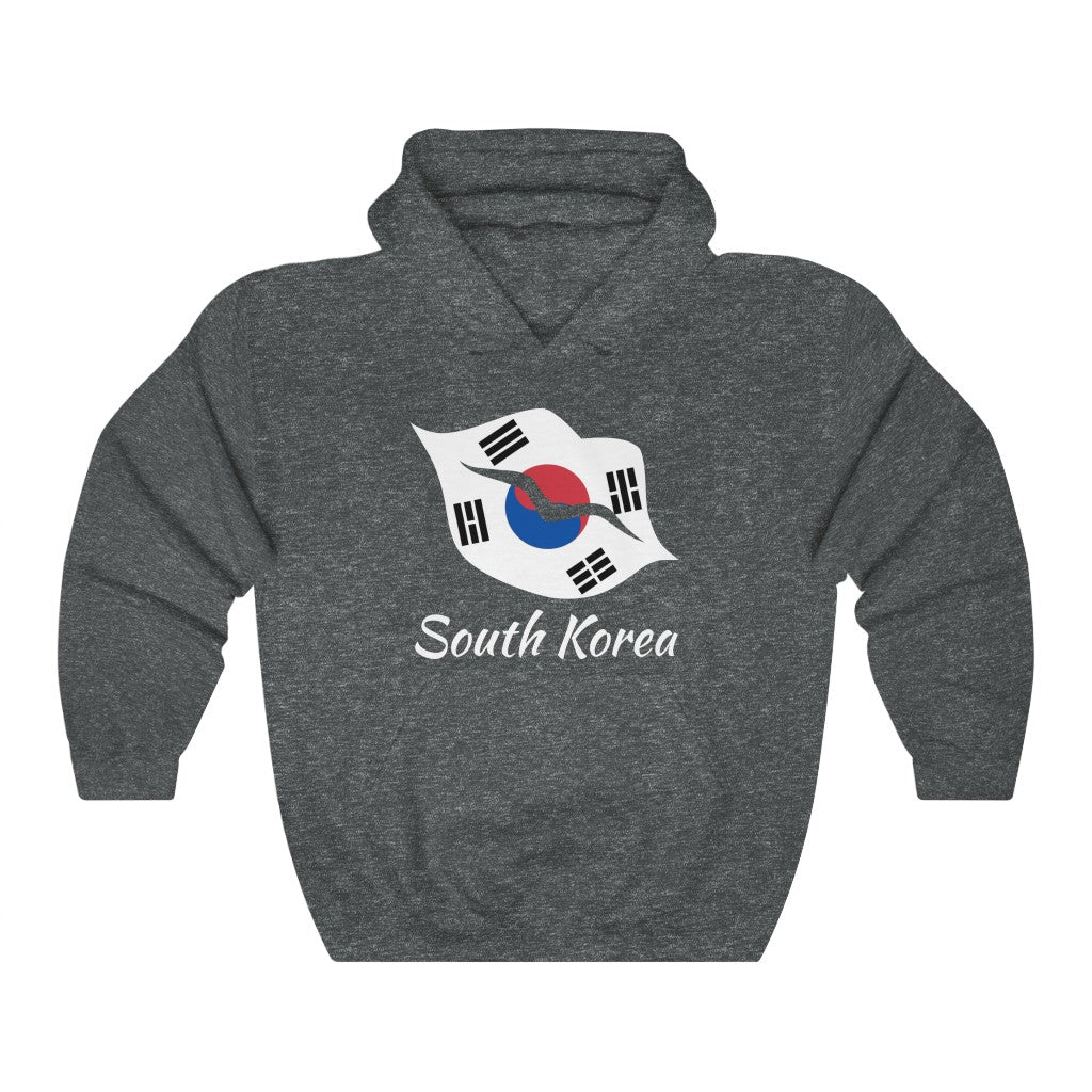 South Korea Lips Flag Hoodie Sweatshirt 2 - Unisex