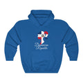 Dominican Republic Girl Flag Hoodie Sweatshirt 2 - Unisex