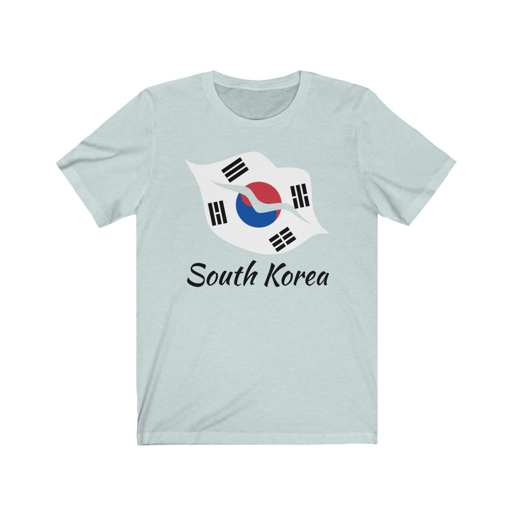 South Korea Lips Flag Premium Tee 1 - Unisex