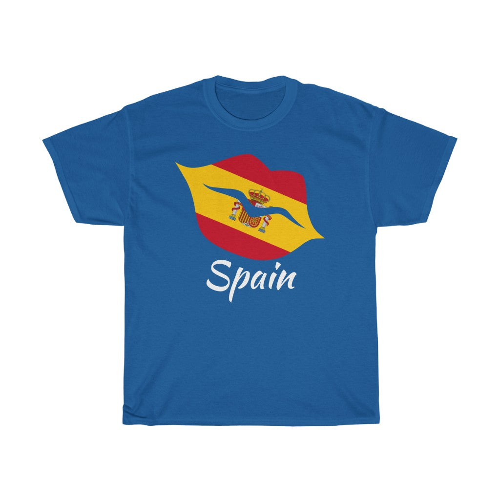 Spain Lips Flag Standard Tee 2 - Unisex