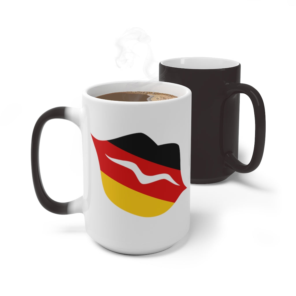 Germany Lips Color Changing Mug