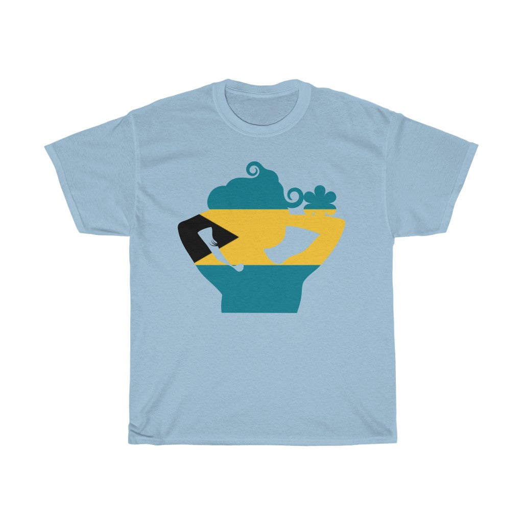 Bahamas Lady Flag Standard Tee - Unisex
