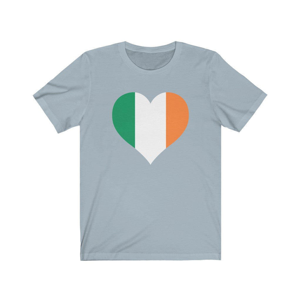 Ireland Heart Flag Premium Tee - Unisex