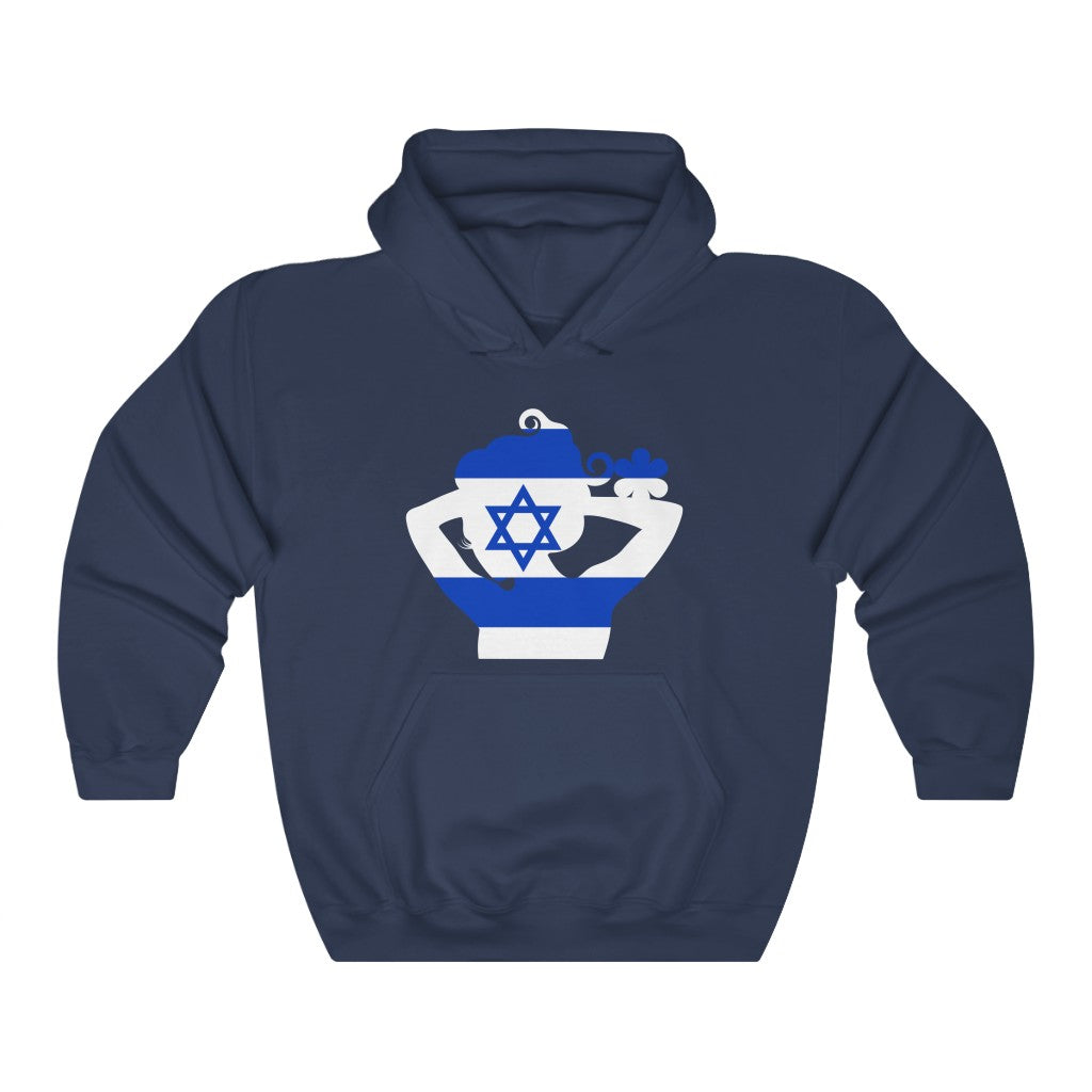 Israel Lady Flag Hoodie Sweatshirt - Unisex