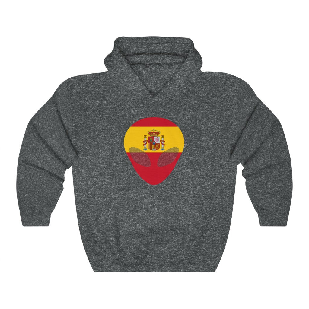 Spain Alien Flag Hoodie Sweatshirt - Unisex