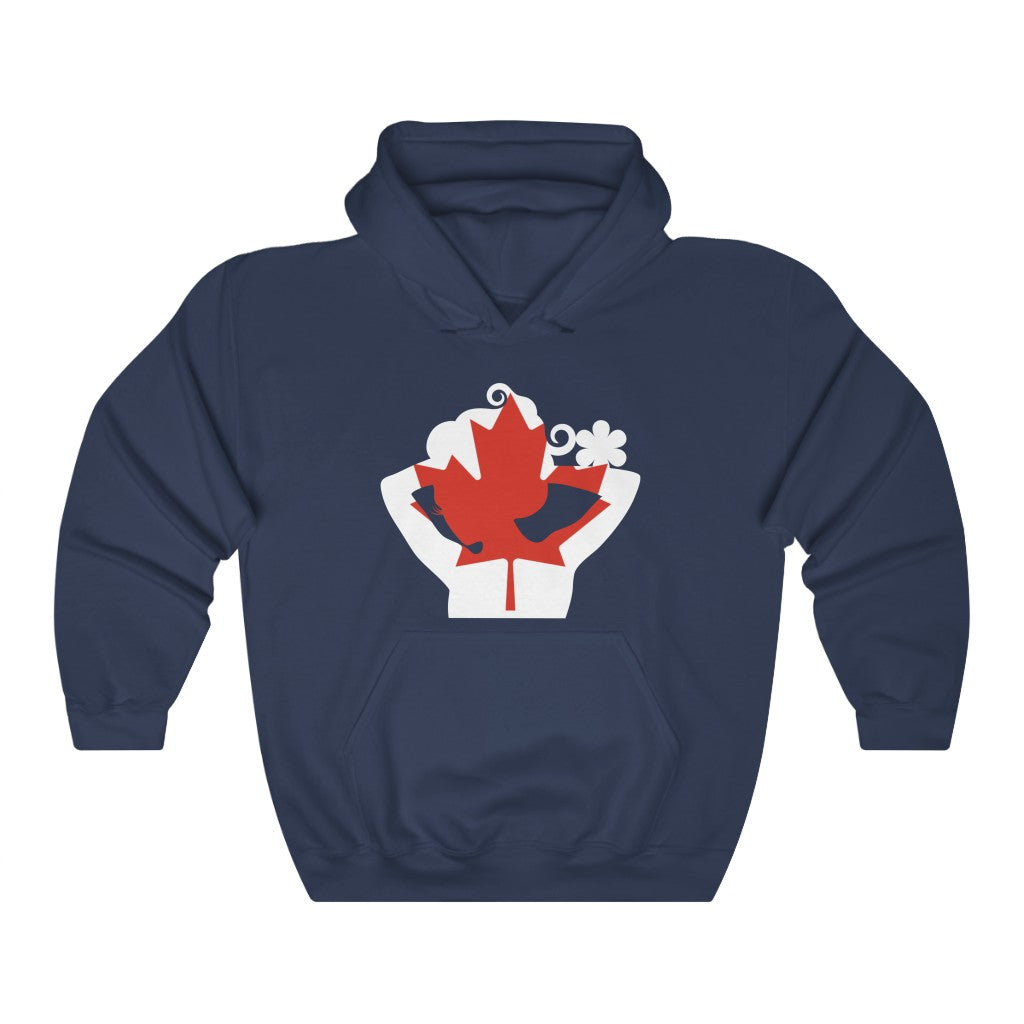 Canada Lady Flag Hoodie Sweatshirt - Unisex