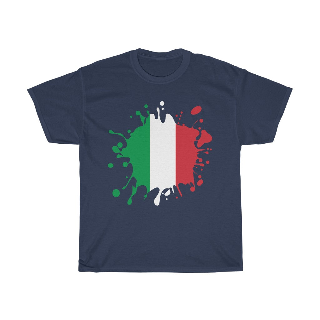 Italy Splat Flag Standard Tee - Unisex