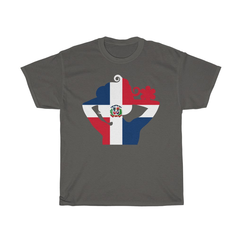 Dominican Republic Lady Flag Standard Tee - Unisex