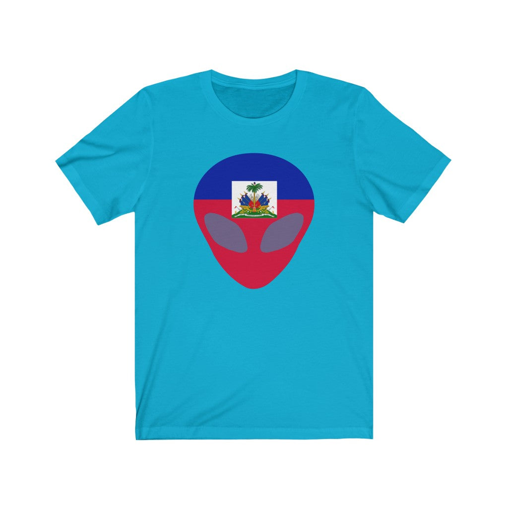 Haiti Alien Flag Premium Tee - Unisex