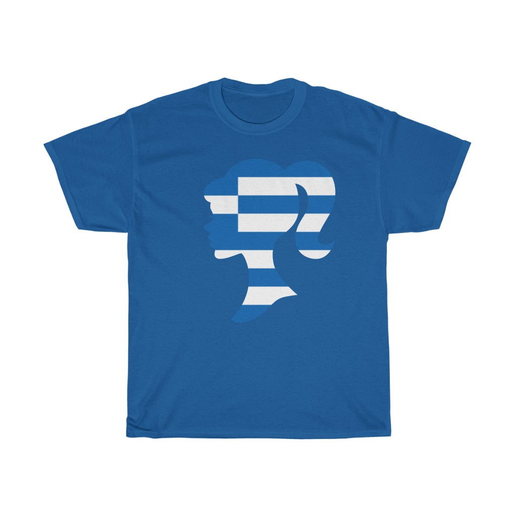 Greece Girl Flag Standard Tee - Unisex