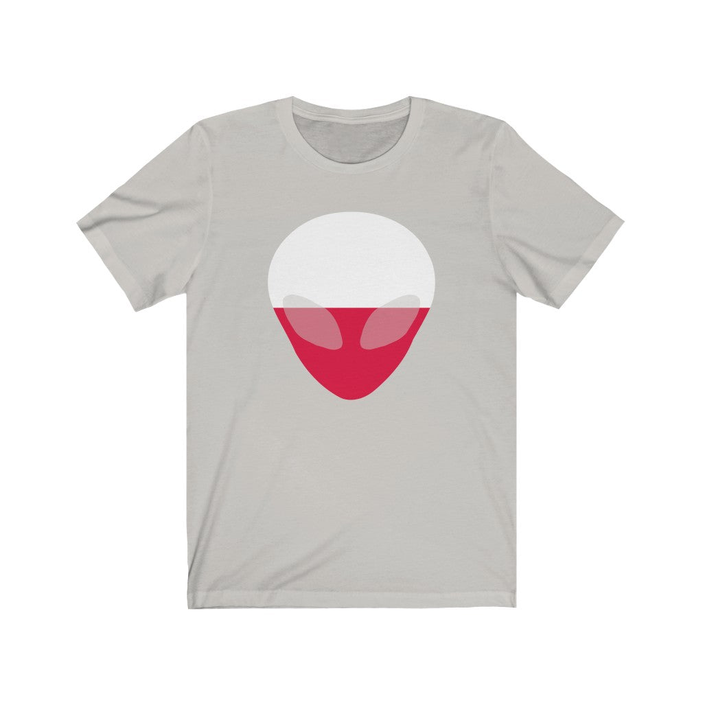 Poland Alien Flag Premium Tee - Unisex