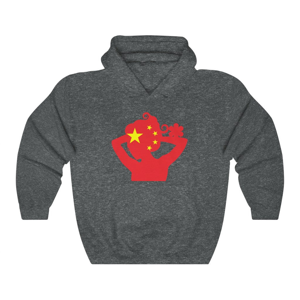 China Lady Flag Hoodie Sweatshirt - Unisex