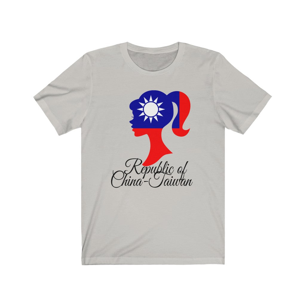 Republic of China - Taiwan Girl Flag Premium Tee 1 - Unisex
