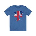 United Kingdom Girl Flag Premium Tee - Unisex