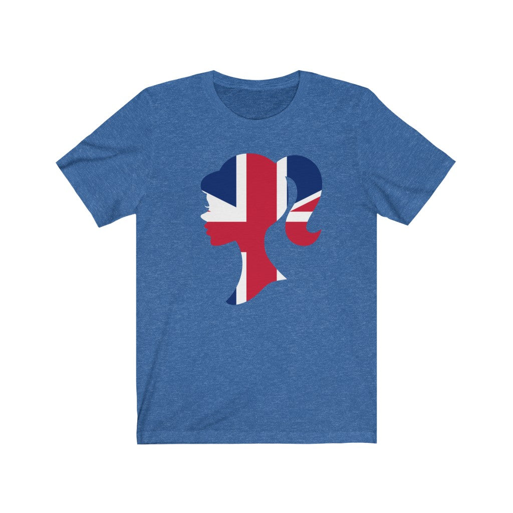 United Kingdom Girl Flag Premium Tee - Unisex