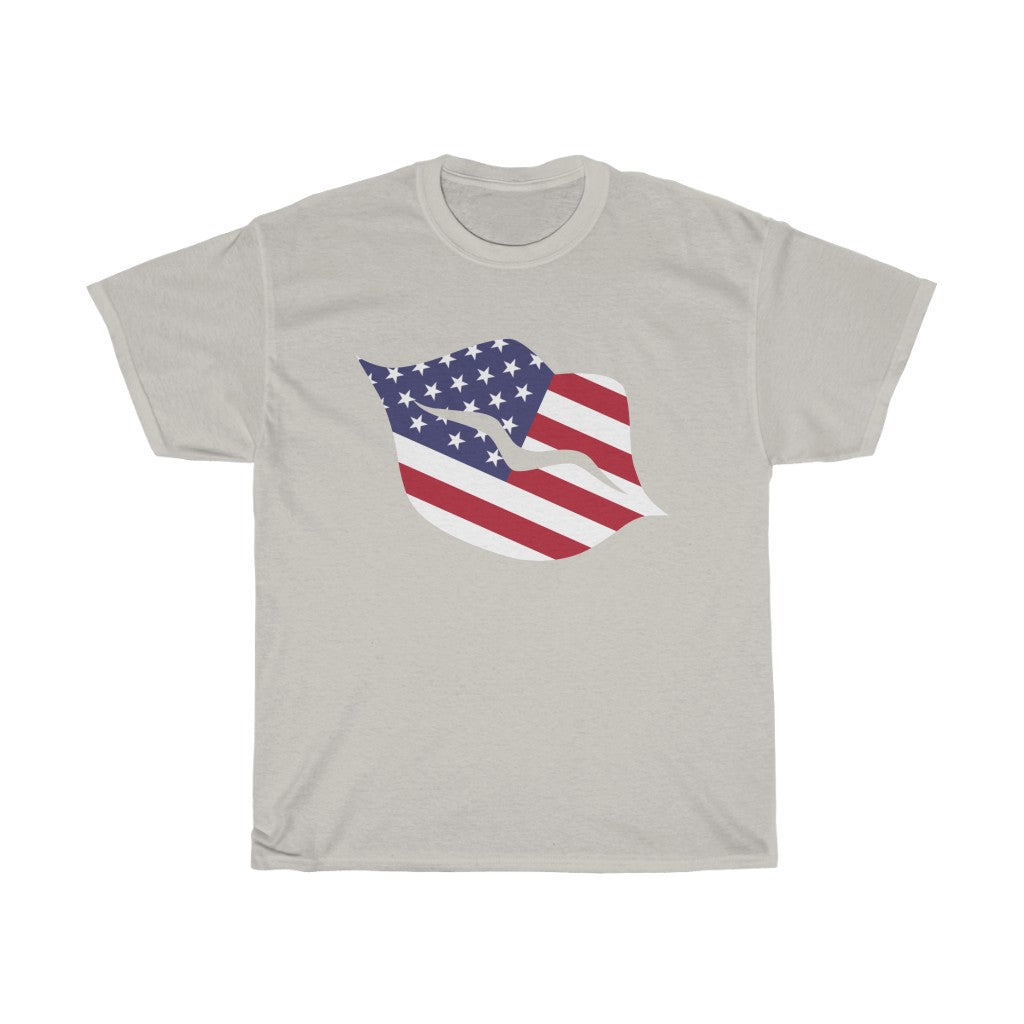 United States of America Lips Flag Standard Tee - Unisex