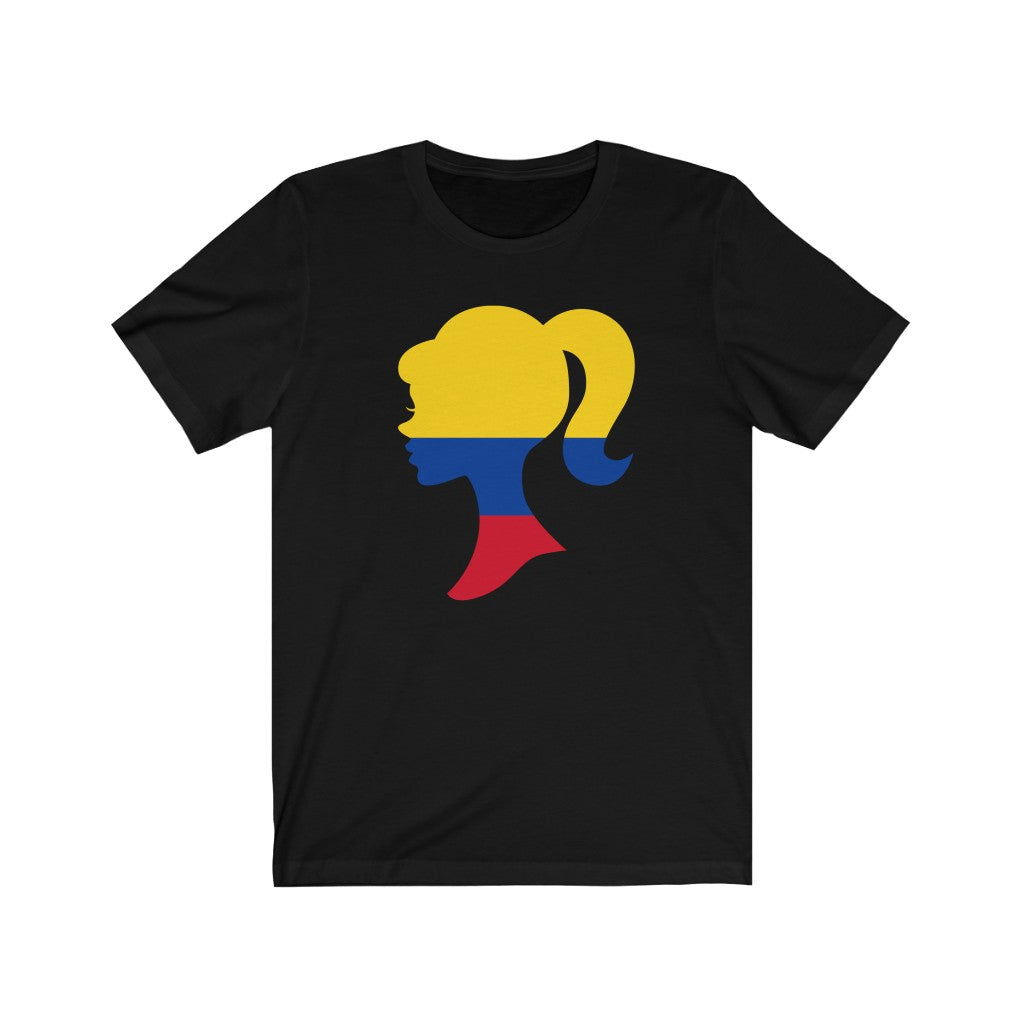 Colombia Girl Flag Premium Tee - Unisex