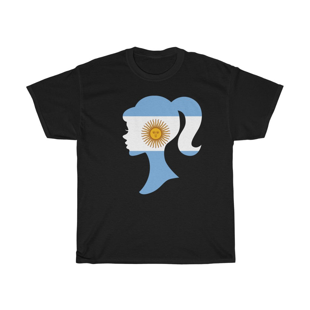 Argentina Girl Flag Standard Tee - Unisex