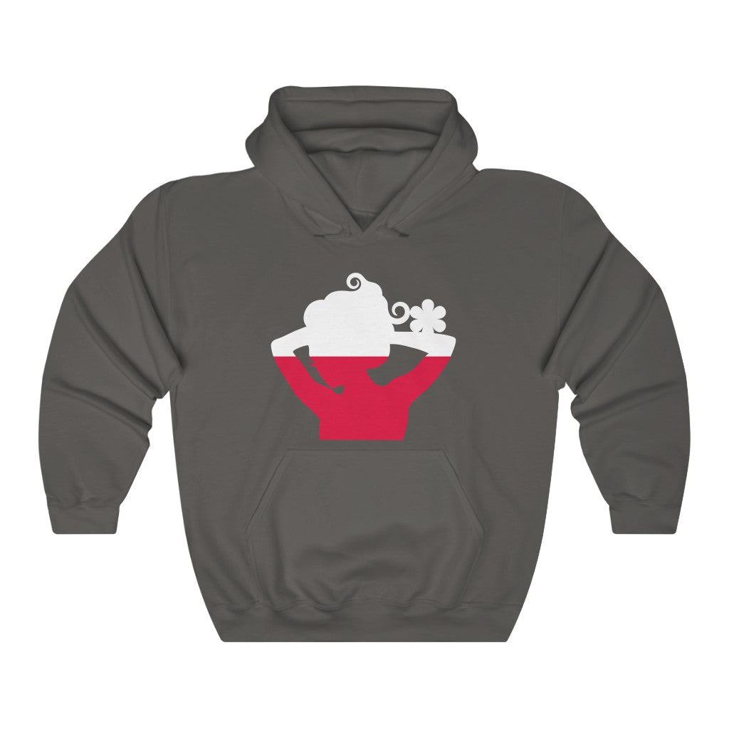 Poland Lady Flag Hoodie Sweatshirt - Unisex