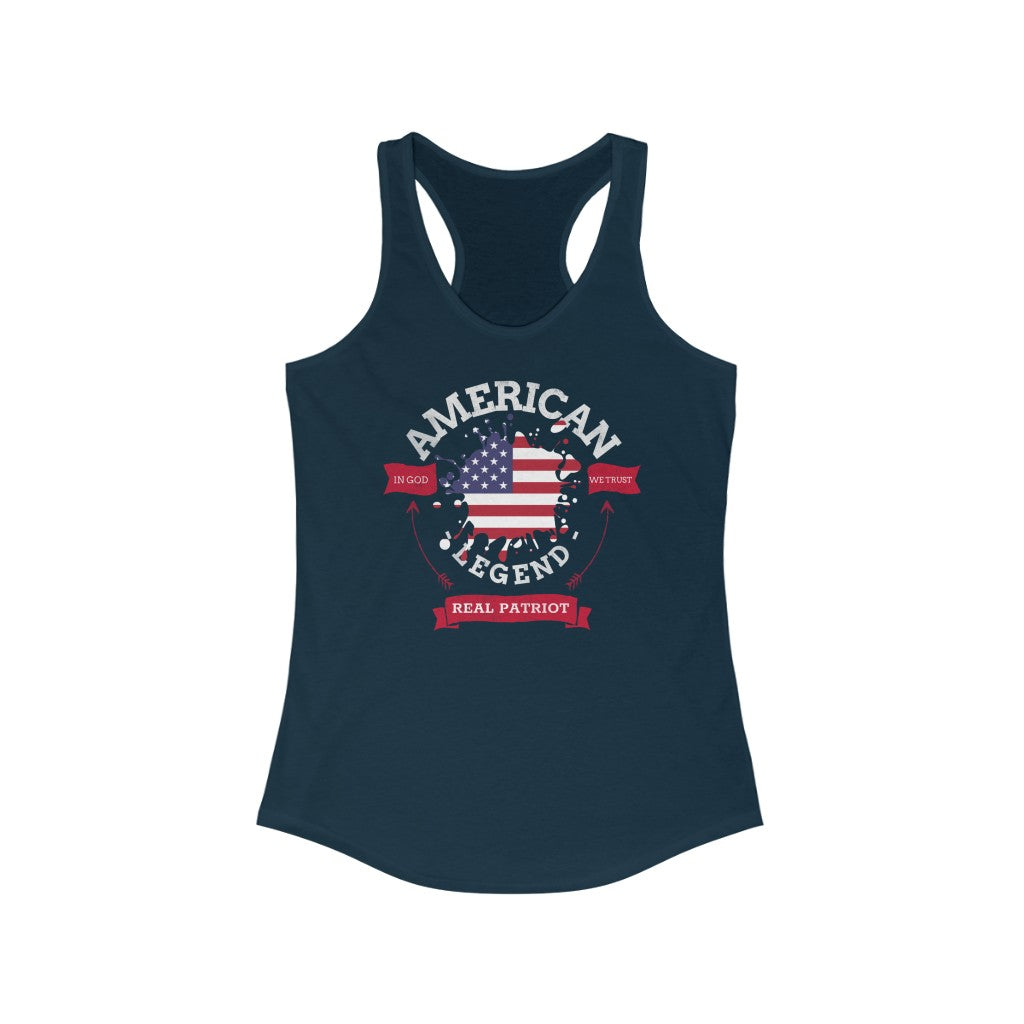 United States American Legend Flag Tank 2 - Women