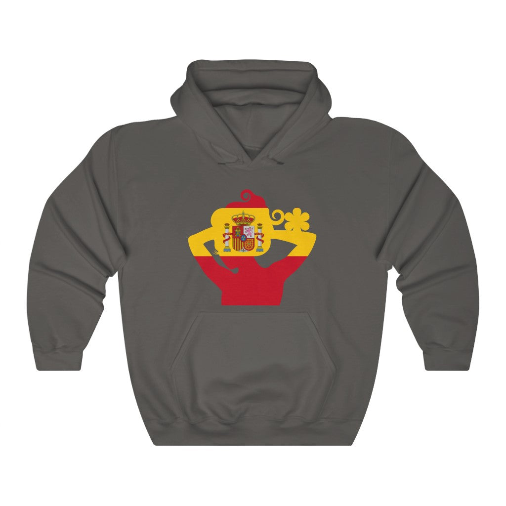 Spain Lady Flag Hoodie Sweatshirt - Unisex