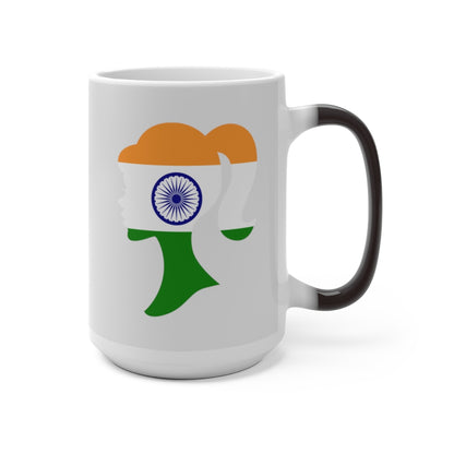 India Girl Color Changing Mug