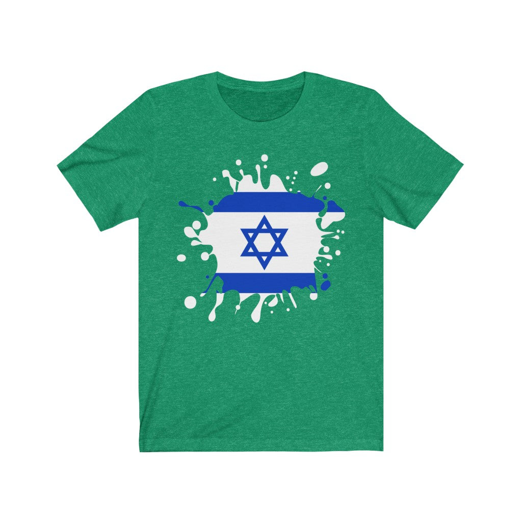 Israel Splat Flag Premium Tee - Unisex