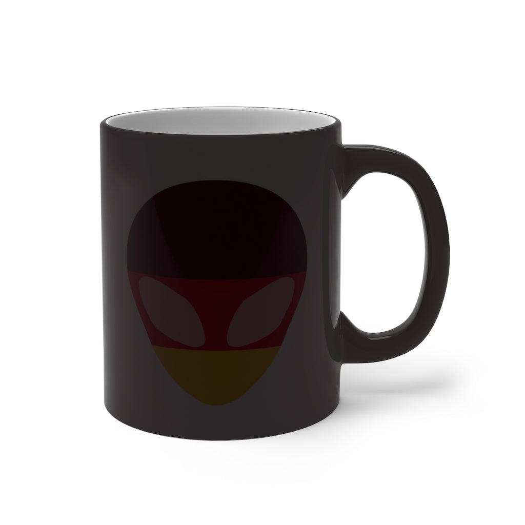 Germany Alien Color Changing Mug