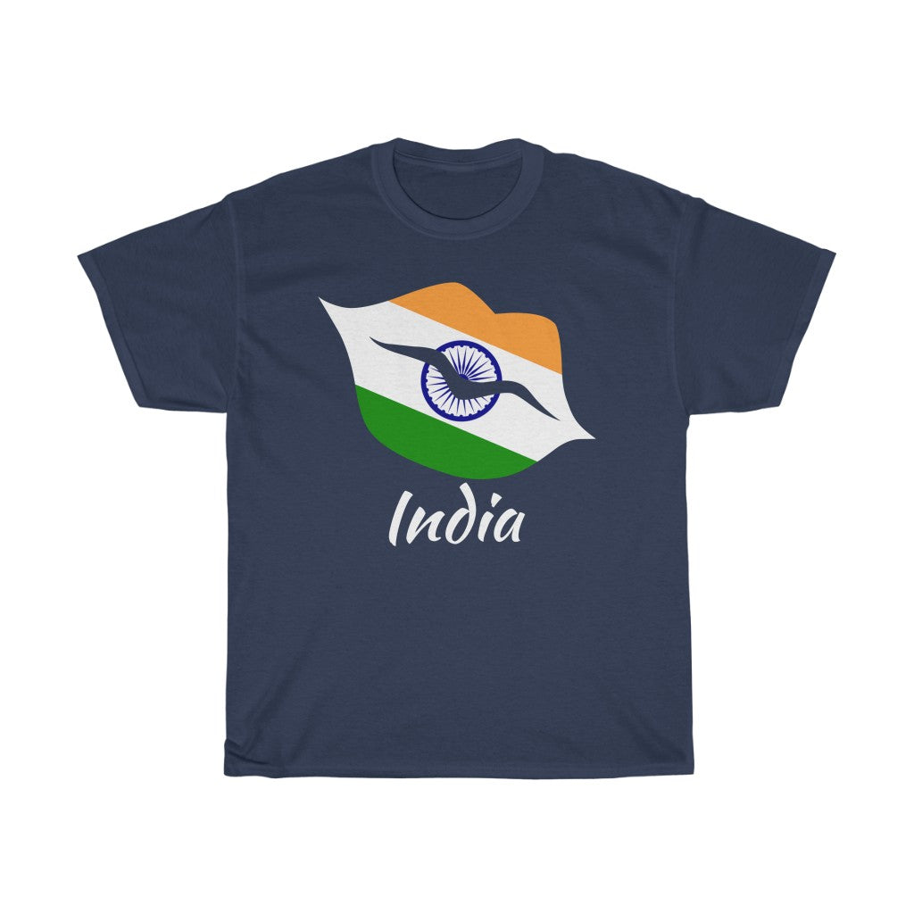 India Lips Flag Standard Tee 2 - Unisex