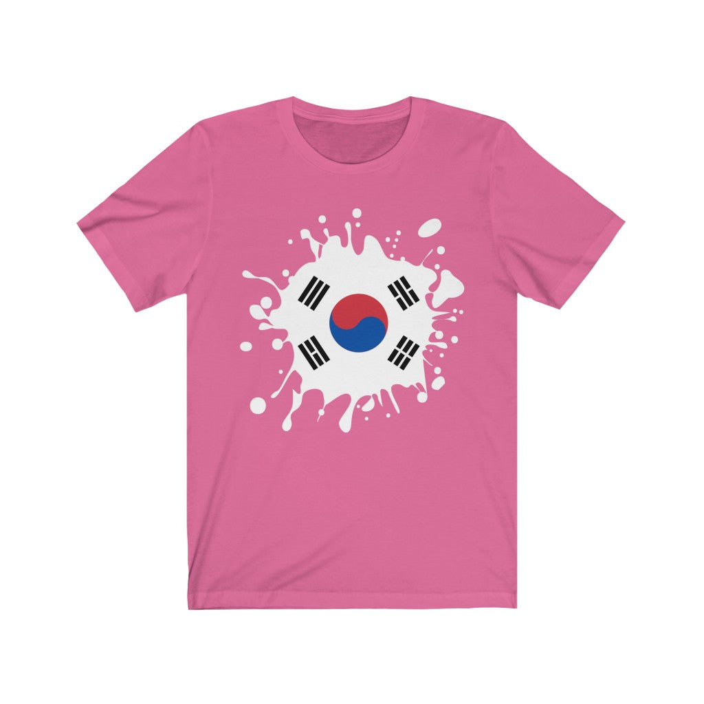 South Korea Splat Flag Premium Tee - Unisex