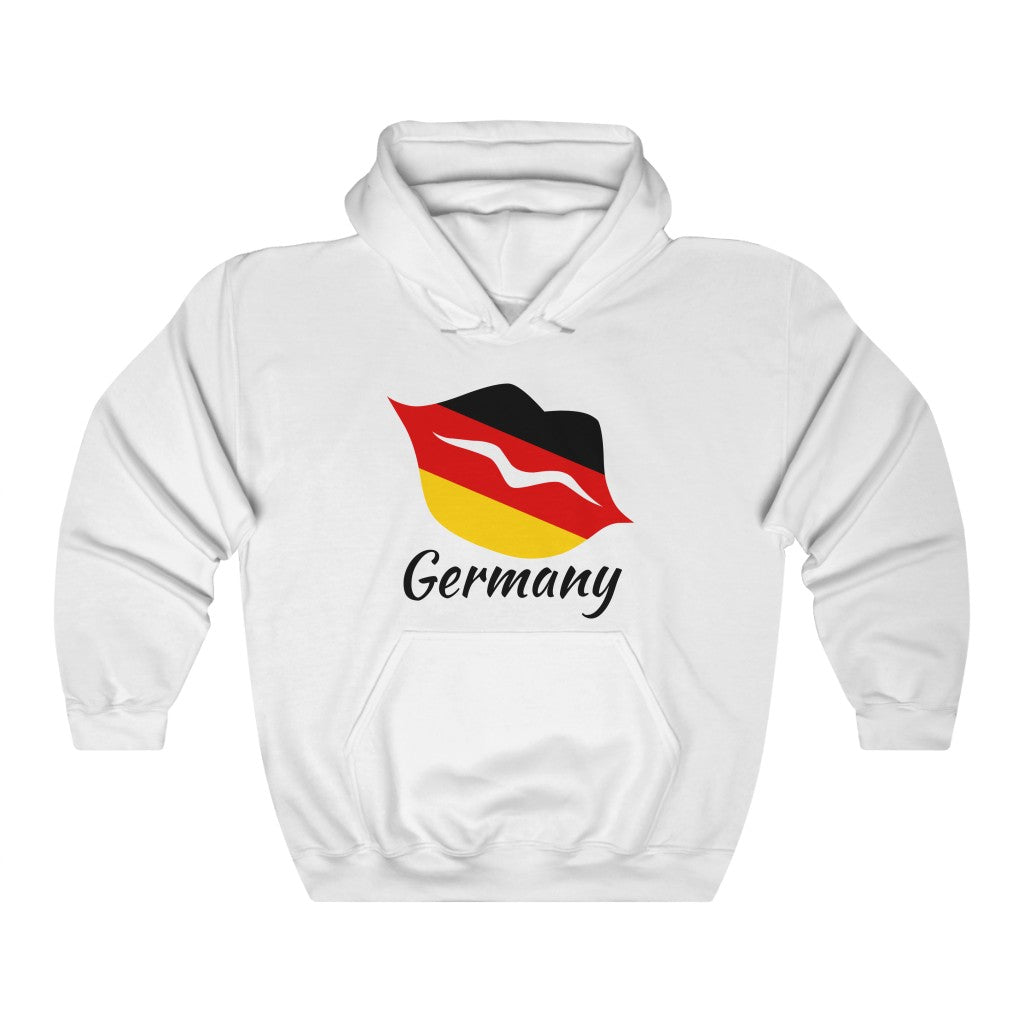 Germany Lips Flag Hoodie Sweatshirt 1 - Unisex