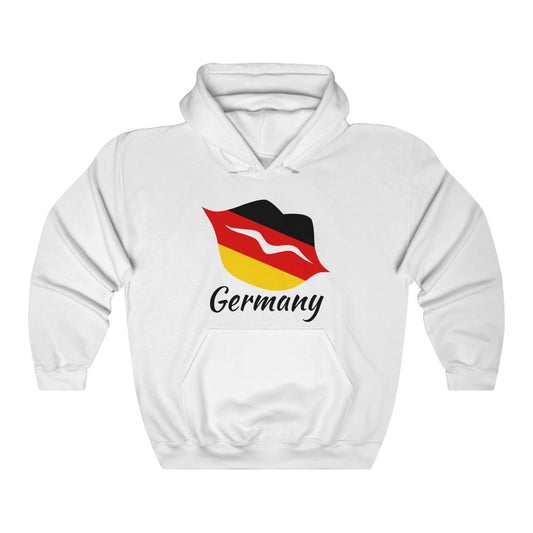 Germany Lips Flag Hoodie Sweatshirt 1 - Unisex