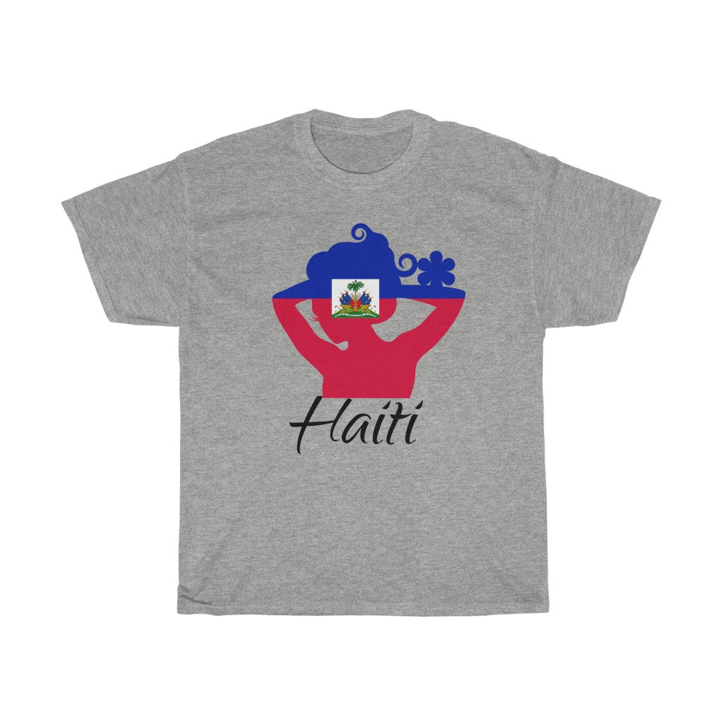 Haiti Lady Flag Standard Tee 1 - Unisex