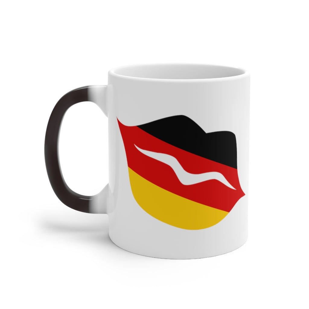 Germany Lips Color Changing Mug