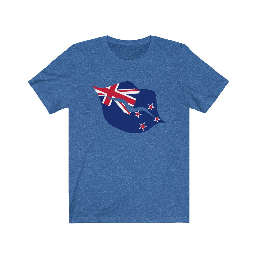 New Zealand Lips Flag Premium Tee - Unisex