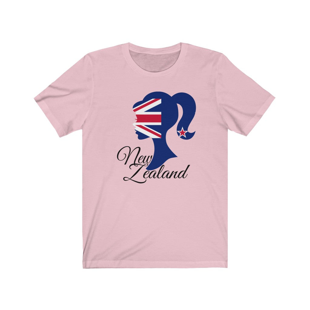 New Zealand Girl Flag Premium Tee 1 - Unisex