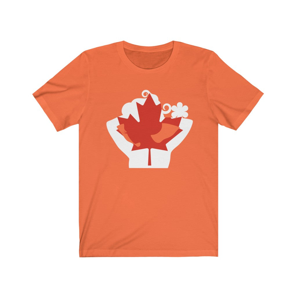 Canada Lady Flag Premium Tee - Unisex