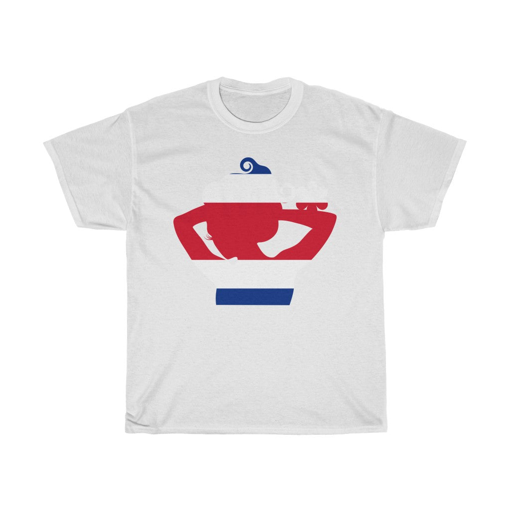 Costa Rica Lady Flag Standard Tee - Unisex