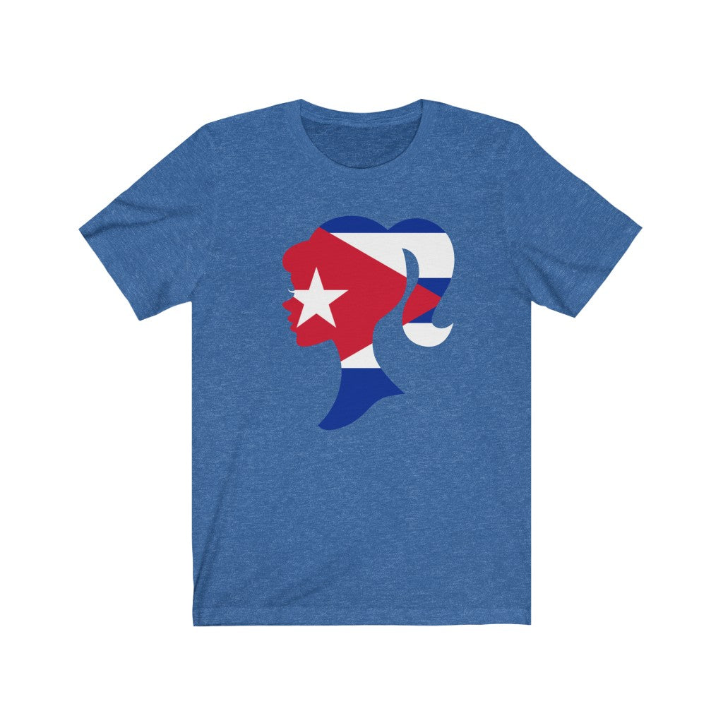 Cuba Girl Flag Premium Tee - Unisex