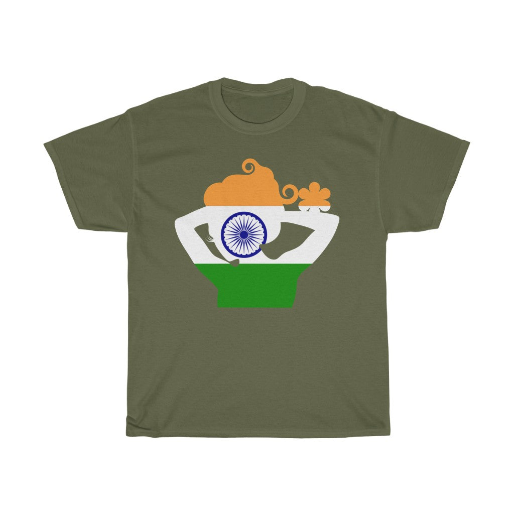 India Lady Flag Standard Tee - Unisex