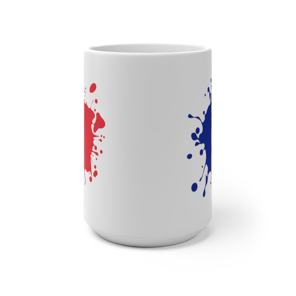 France Splat Color Changing Mug