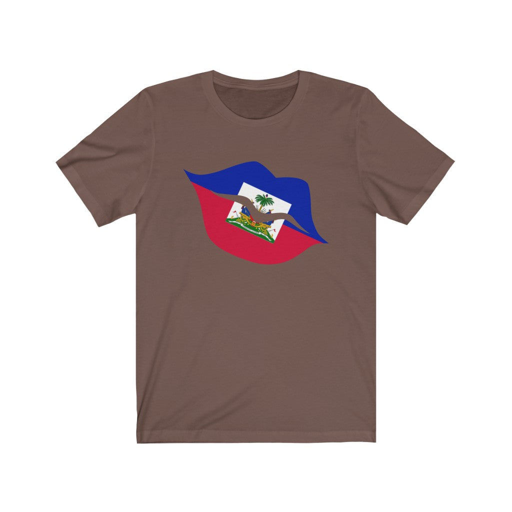 Haiti Lips Flag Premium Tee - Unisex