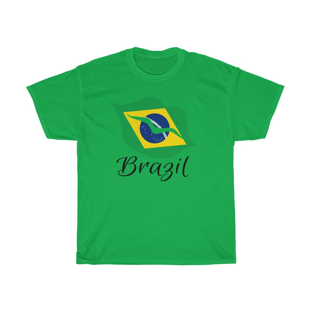 Brazil Lips Flag Standard Tee 1 - Unisex
