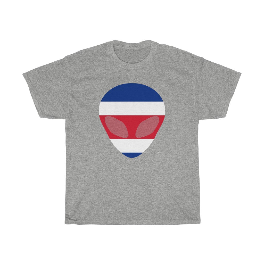 Costa Rica Alien Flag Standard Tee - Unisex