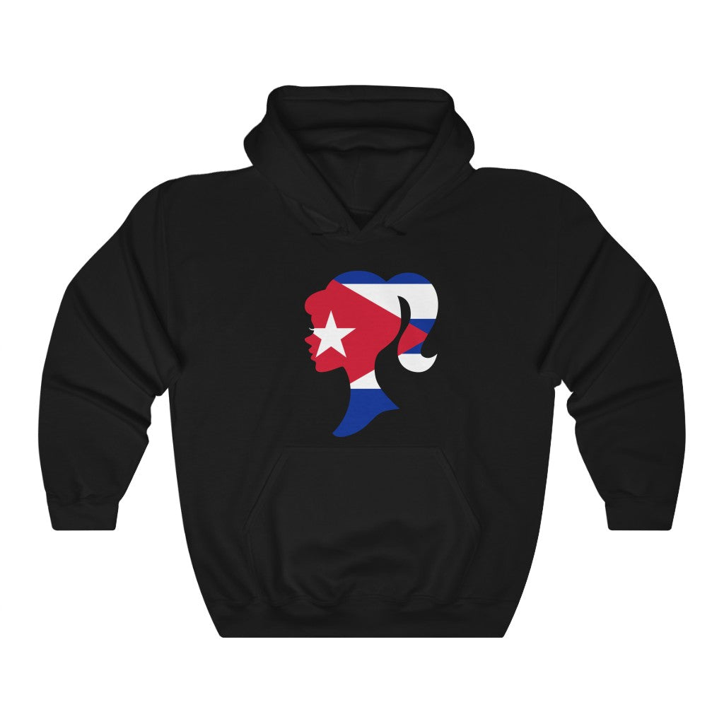 Cuba Girl Flag Hoodie Sweatshirt - Unisex