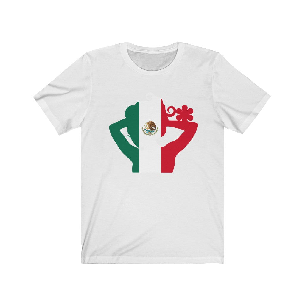Mexico Lady Flag Premium Tee - Unisex
