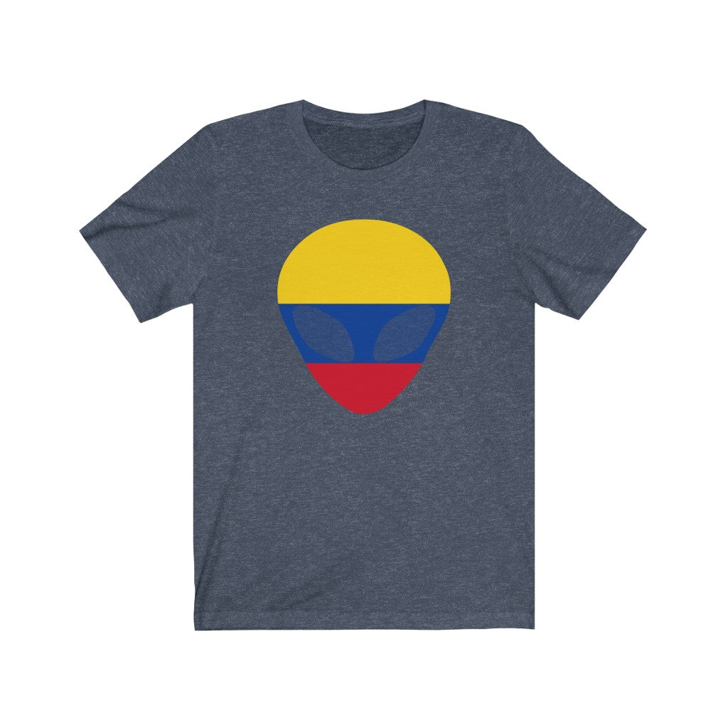 Colombia Alien Flag Premium Tee - Unisex