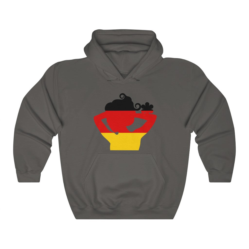 Germany Lady Flag Hoodie Sweatshirt - Unisex